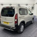 2020 Peugeot Rifter Allure off side rear three quarter view. SF70 KNX