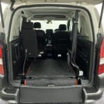 2020 Peugeot Rifter WAV with the rear wheelchair ramp in the fold flat position SF70 KNX