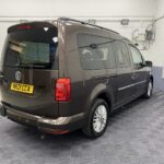 2021 Bronze Volkswagen Caddy Maxi rear quarter view NK21 CCA