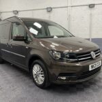 2021- Volkswagen Caddy Maxi front three quarter view NK21 CCA