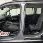 2025 wheelchair accessible Peugeot Rifter interior view showing front and rear seats SC74 XAO