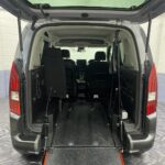 2025 wheelchair accessible Peugeot Rifter lowered rear floor section. SC74 XAO