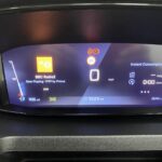 2025 Peugeot Rifter speedo showing the curret mileage of 3223 mielages SC74 XAO