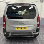 2025 grey Peugeot Rifter rear tailgate view SC74 XAO