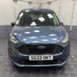 Blue 2022 Ford Gran Tourneo Connect Zetec front view SG22 OKT