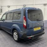 Blue Ford Grand Tourneo Connect Rear three quarter view SG22 OKT