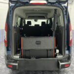 Rear wheelchair ramp in the stored position on a Ford Grand Tourneo Connect WAV SG22 OKT