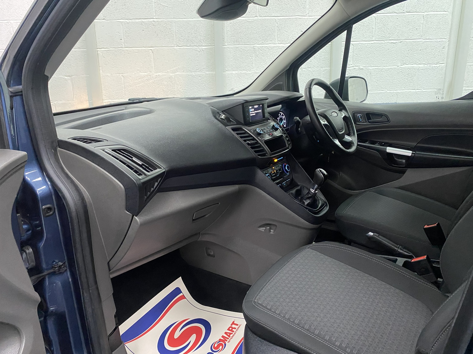 Dashboard from passenger side on 2022 Ford Grand Tourneo Connect Zetec SG22 OKT