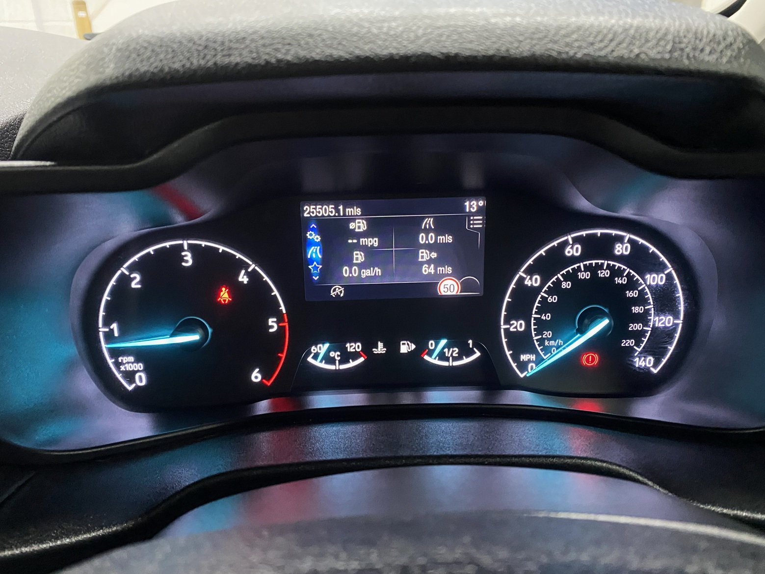 Speedo of 2022 Ford Grand Tourneo Connect Zetec SG22 OKT
