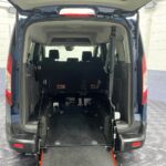 Inside view of a lowered rear floor section on a Ford Grand Tourneo Connect SG22 OKT