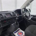Radio and air conditioning controls in 2018 Volkswagen Transporter T6 YJ68 BMU