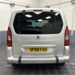 2019 Silver Peugeot Partner Tepee tailgate SF68 FKN