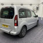 2019 Peugeot Partner Tepee rear three quarter view from drivers side SF68 FKN