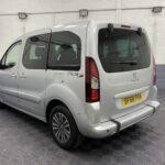 2019 silver Peugeot Partner Tepee rear three quarter view SF68 FKN