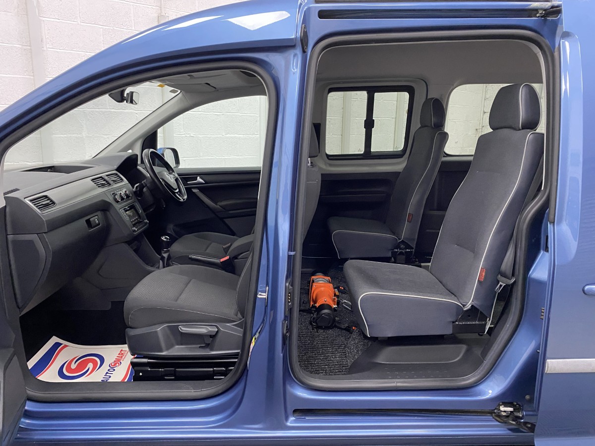 2019 Volkswagen Caddy Maxi 4 seat WAV interior NK19BPU