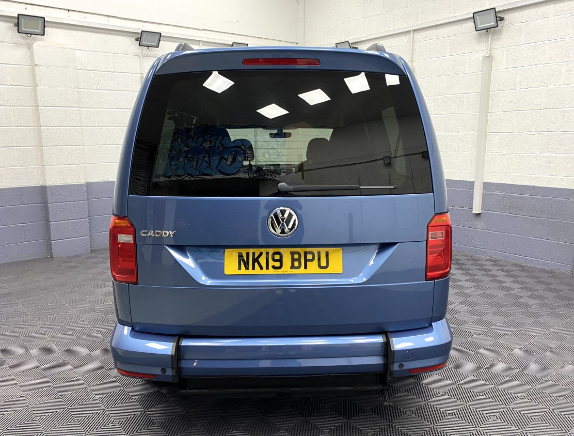 2019 Volkswagen Caddy Maxi WAV rear view NK19BPU