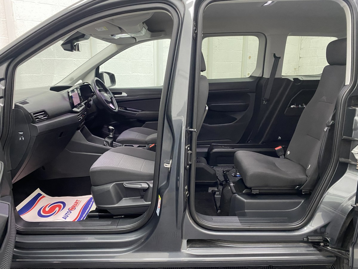 2023 Ford Tourneo Connect wheelchair accessible vehicle interior view from side SD73NUV