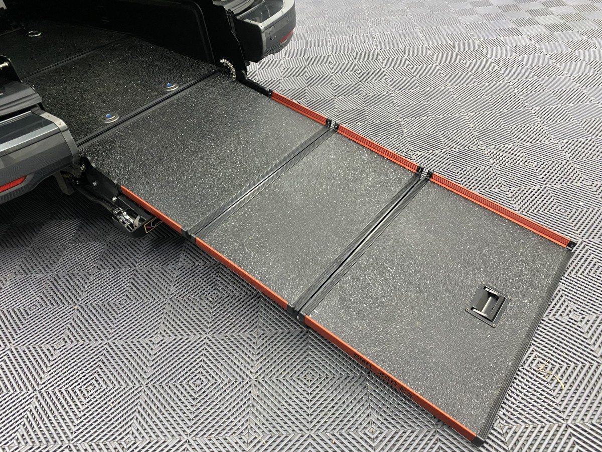 2023 Ford Tourneo Connect rear wheelchair ramp in the deployed position SD73NUV