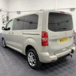 2022 Beige Citroen Space Tourer 1.5 BlueHDi Business rear quarter view NK22 CVZ