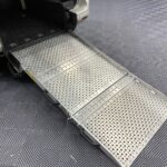 2022 Citroen Space Tourer rear wheelchair ramp in the deployed postion NK22 CVZ