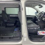 2022 Citroen Space Tourer wheelchair accessible vehicle interior showing both front seats and single rear seat from drivers side NK22 CVZ