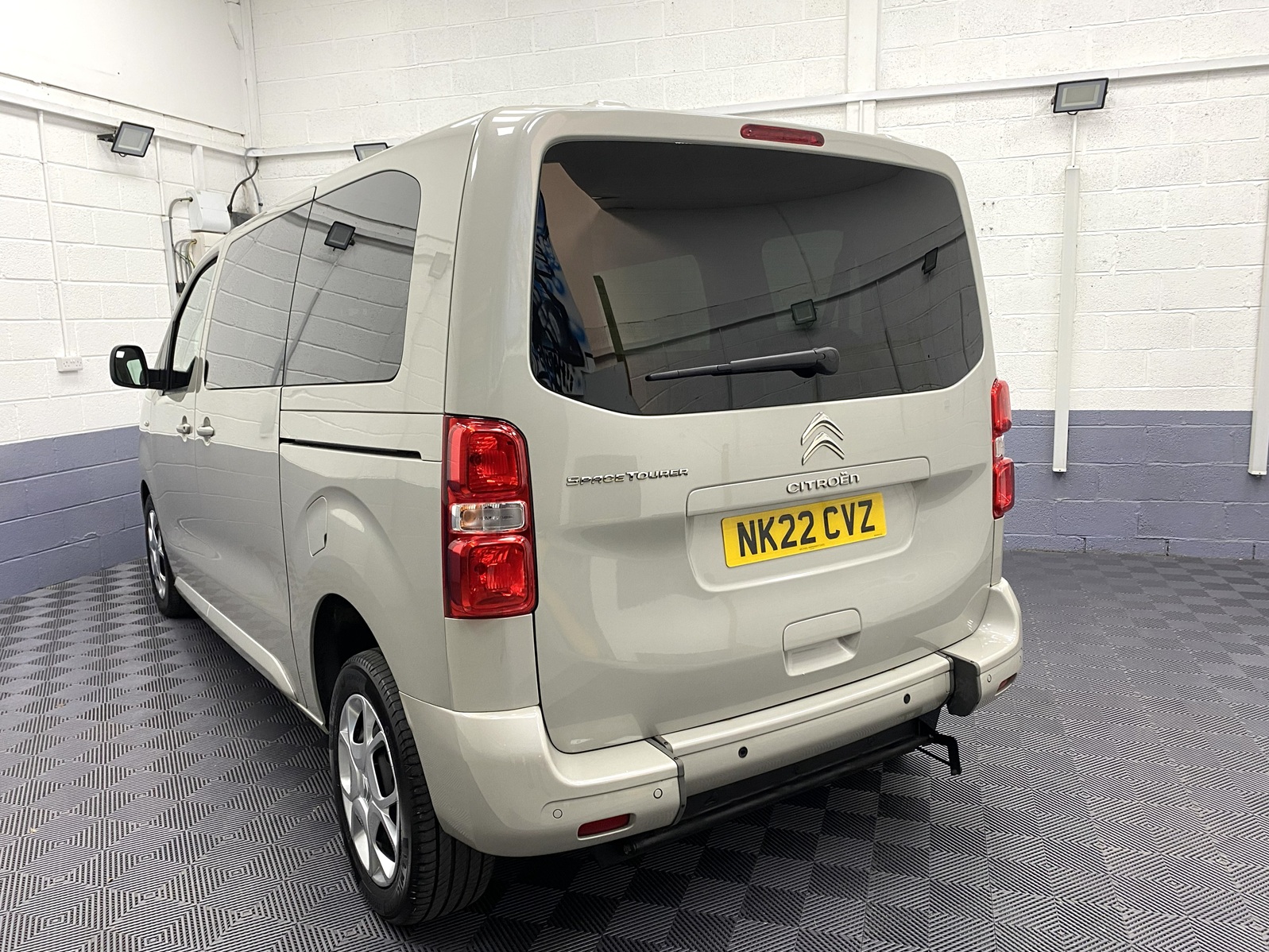 2022 Citroen Space Tourer rear three quarter view NK22 CVZ