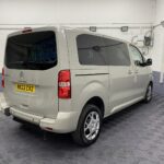 2022 Beige Citroen Space Tourer WAV rear three quarter view NK22 CVZ