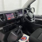 2022 Citroen Space Tourer close up of dashboard showing 7in touch screen NK22 CVZ
