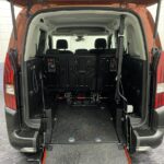 2021 Peugeot Rifter WAV lowered rear floor section and three rear rear seats. SB21GVD