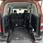 2021 Peugeot Rifter WAV Wheelchair area and lowered rear floor section and two rear seats folded up SB21GVD