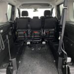 2021 Peugeot Rifter WAV Wheelchair area with all three rear seats folded up SB21GVD