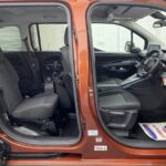 2021 Peugeot Rifter WAV single rear seat with another twin seat folded up to make ace for wheelchair passenger SB21GVD