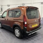 2021 Peugeot Rifter WAV vehicle rear three quarter view SB21GVD