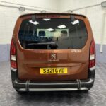 2021 Peugeot Rifter wheelchair accessible vehicle rear view SB21GVD