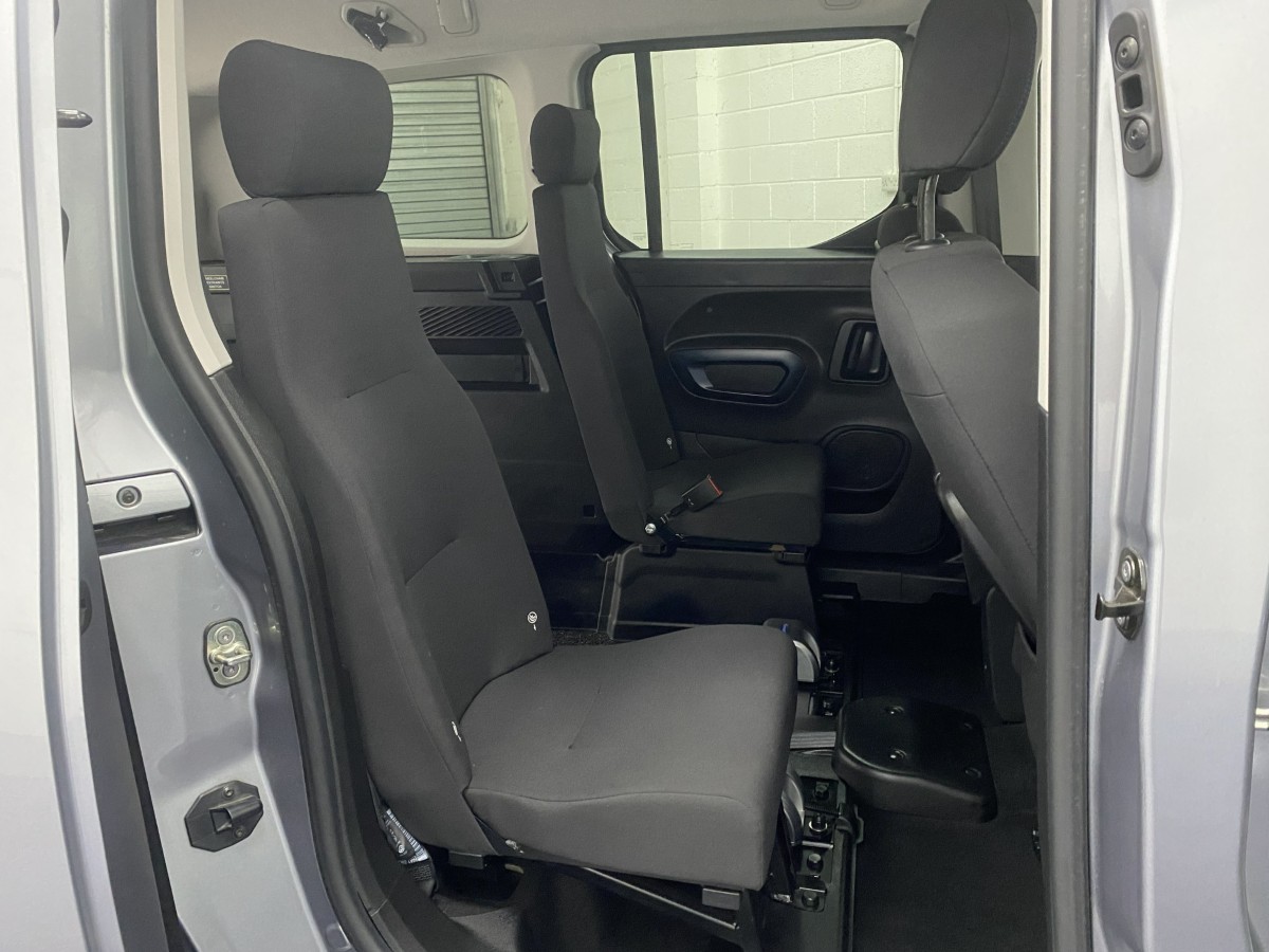 2021 Peugeot Rifter Long Wheelbase wheelchair accessible vehicle twin single rear seats SB21GPV