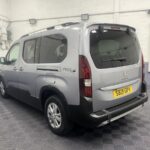 2021 Peugeot Rifter Long Wheelbase wheelchair accessible vehicle rear three quarter view SB21GPV