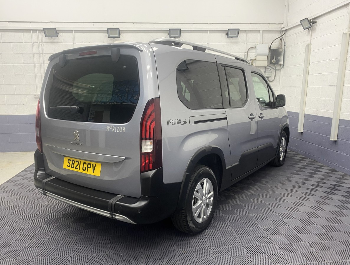 Peugeot Rifter LWB 1.5HDi Allure Wheelchair Accessible Vehicle (WAV) 2021 (21)