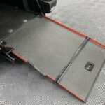 2021 Peugeot Rifter Long Wheelbase wheelchair accessible vehicle rear ramp deployed SB21GPV