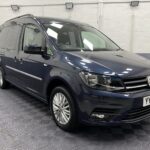 2018 Volkswagen Caddy Maxi front three quarter view drivers side YY68LHF