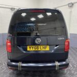 Volkswagen Caddy Maxi WAV rear view with tailgate closed YY68LHF
