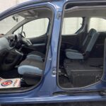 Citroen Berlingo WAV interior view showing both front and rear seats. WA64JEU