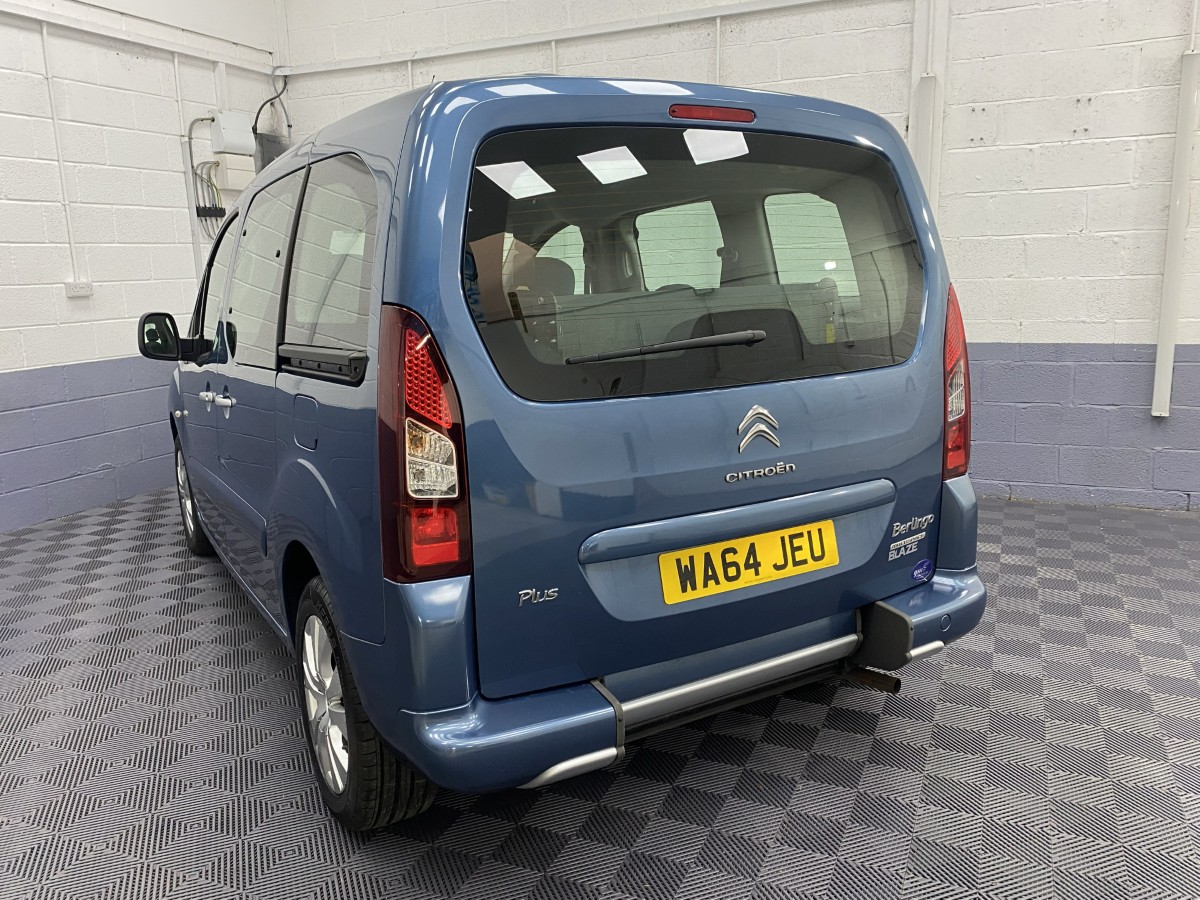 2015 (64) Citroen Berlingo Multispace 1.6 HDi Wheelchair Accessible Vehicle (WAV)