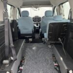 Citroen Berlingo 3 Seat wheelchair accessible vehicle rear wheelchair area and single rear single seat WA64JEU