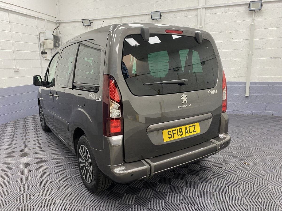 2019 (19) Peugeot Partner Tepee 1.6 BlueHDi Automatic Wheelchair Accessible Vehicle WAV