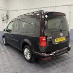 Volkswagen caddy Maxi Wheelchair accessible vehicle rear three quarter view NK70ASO
