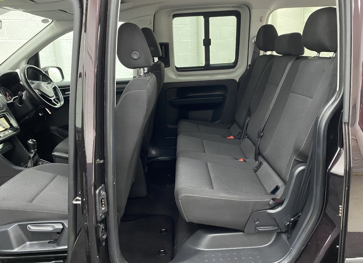 Volkswagen Caddy Maxi Wheelchair accessible vehicle rear seats NK70ASO