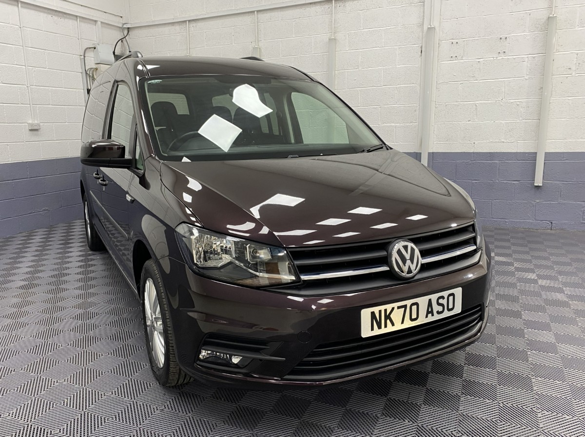 2020 (70) Volkswagen Caddy Maxi 2.0 TDI Manual Wheelchair Accessible Vehicle (WAV)