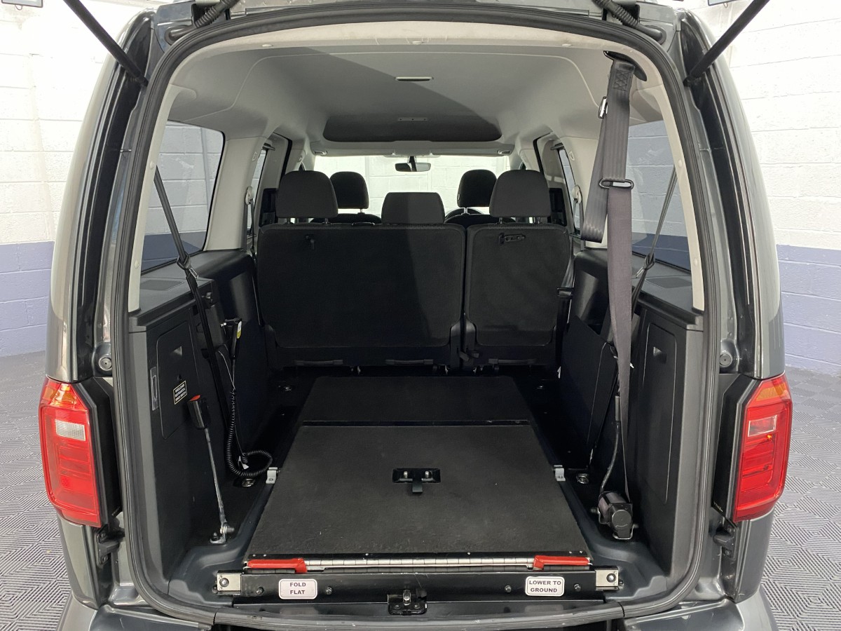 2020 Volkswagen Caddy Maxi WAV rear ramp in fold flat position SD20UJZ