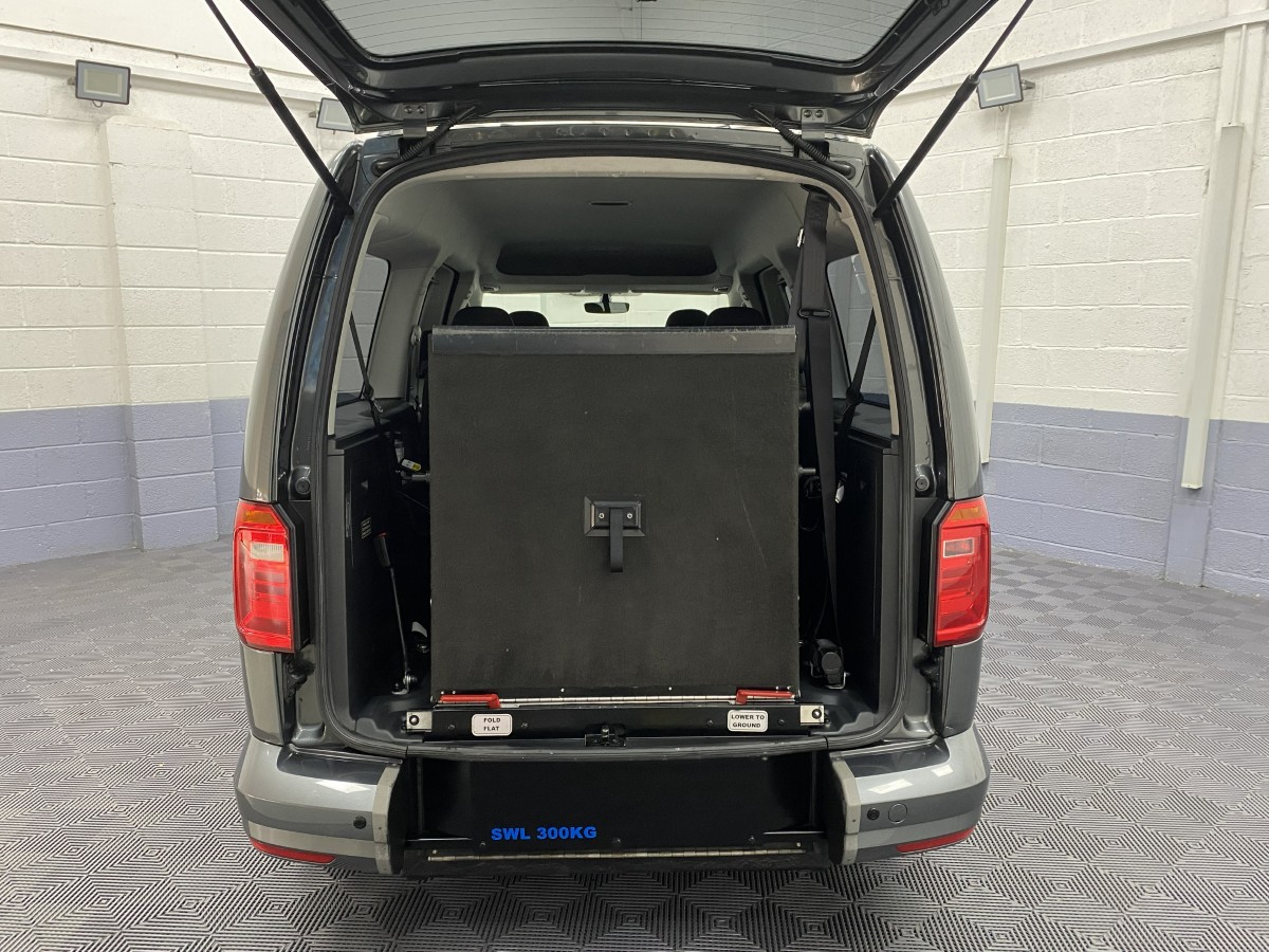 2020 Volkswagen Caddy Maxi WAV Rear Ramp in stored position SD20UJZ
