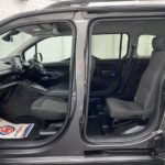 2023 Peugeot Rifter Automatic WAV interior view of both front and rear single seat fitted on nearside of vehicle SB23KNC